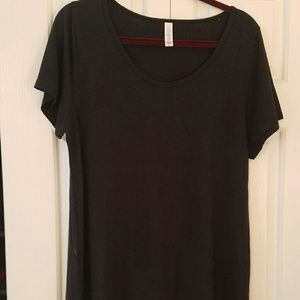 Lularoe classic tee black XL