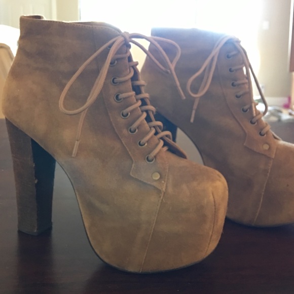Jeffrey Campbell Platform Ankle Boots