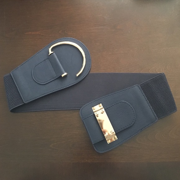 Navy Blue Waist Belt