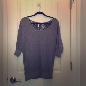 Grey oversized sweater