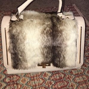 Aldo Faux Fur Purse