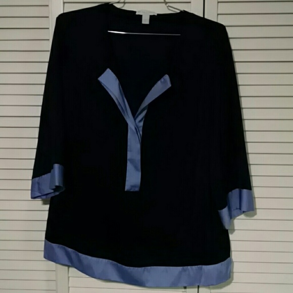 Blue New York & Co Top