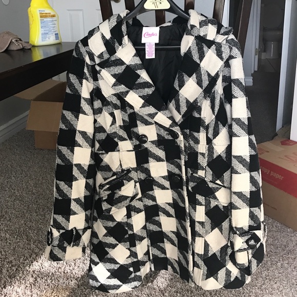 Thick Candie's dress peacoat