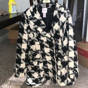 Thick Candie's dress peacoat