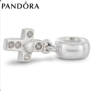 PANDORA- cross charm