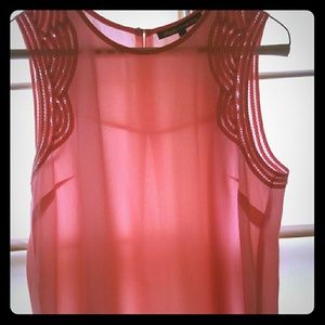 Daniel Rainn Lace Detail Blouse