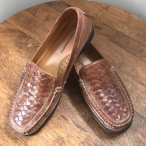 Johnston & Murphy Basket Weave Loafers