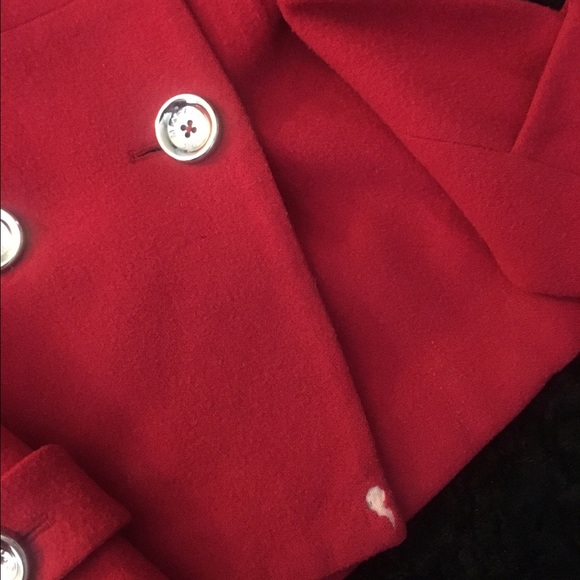 💥SALE💥Michael Kors Red Peacoat Size Small - Picture 2 of 4