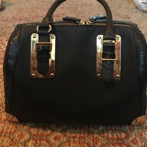 Gold and Black Aldo Handbag
