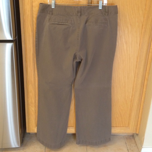 Ann Taylor Brown Pants - Picture 2 of 3