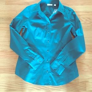 Woman's medium long sleeve dress shirt.