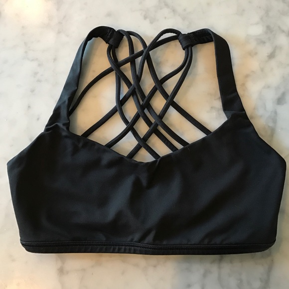 Lululemon black Free To Be Wild Bra size 4