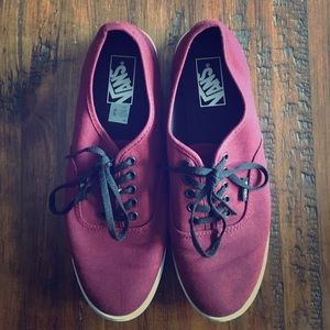 Maroon Vans