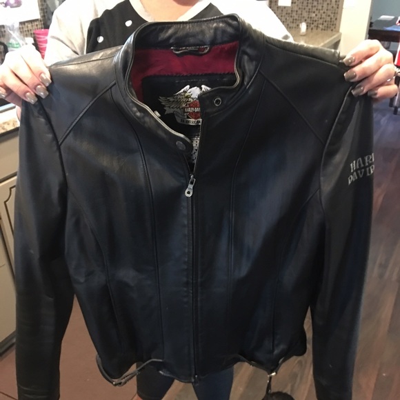 Harley Davidson Leather Jacket - Picture 2 of 3