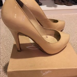 faux nude Christian louboutins