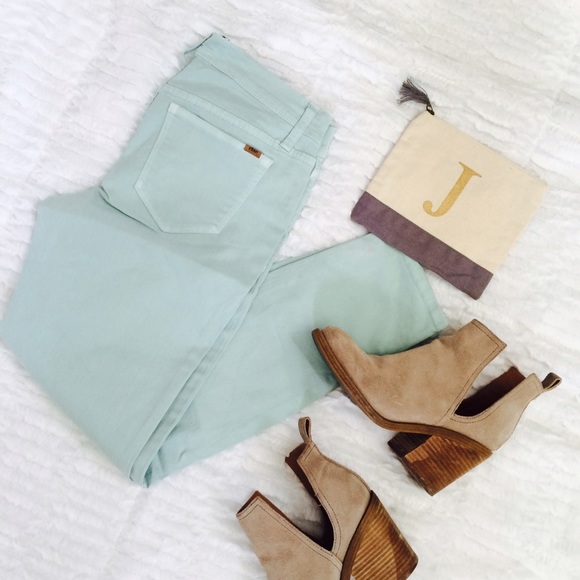 Else Pants - Sea Foam Green Skinny Denim!