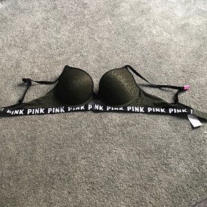 brand new pink push up bra