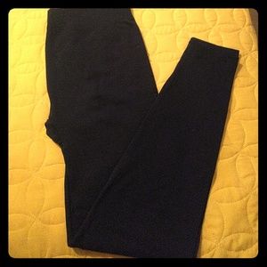 SOCIOLOGY L/XL NAVY LEGGINGS- NEW