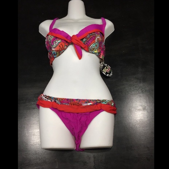 New Becca Beach Bikini size L.