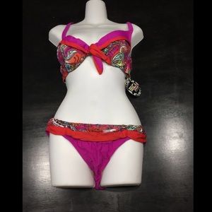 New Becca Beach Bikini size L.