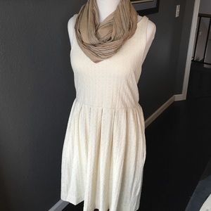 Adorable Cream cotton Dress