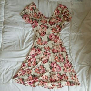 Flower Print Dress