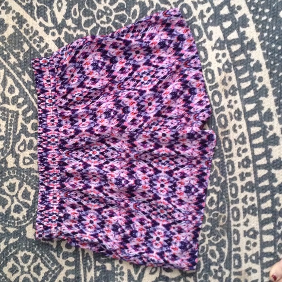 High wasted colorful shorts - Picture 3 of 3