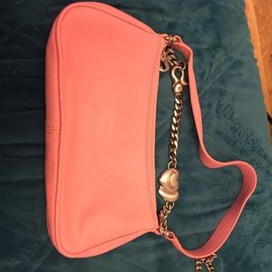 Juicy couture pink leather bag
