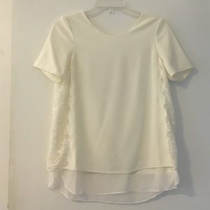 Top with side lace detail