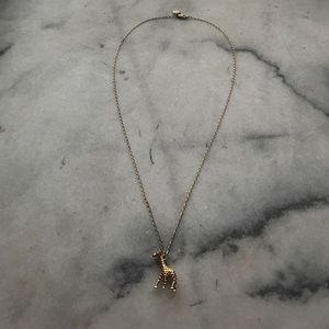 Long giraffe necklace