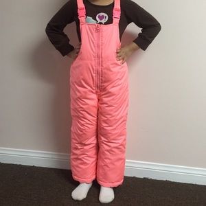 *Updated- Girls snow bib