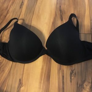 Black 36B Push Up Victoria Secret Pink