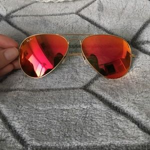 Ray-Ban Aviator Sunglasses with Case