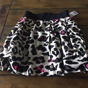 Super cute and comfy bubble skirt, leopard print