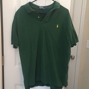 Dark green polo