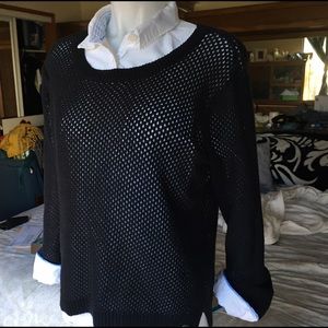 ⚡️⚡️(XL) Vans open weave sweatshirt