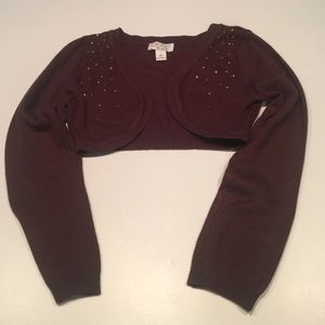 Children's Place cropped cardigan 5/6