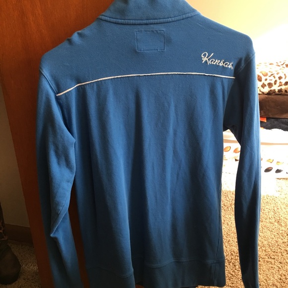 Super cute KU zipup track jacket! - Picture 3 of 3