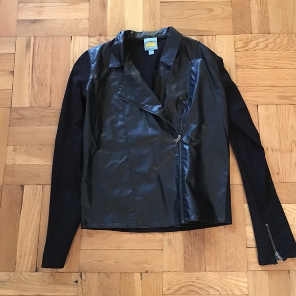 Vegan leather jacket