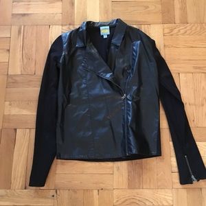 Vegan leather jacket