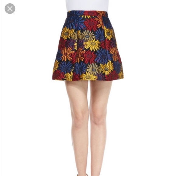 Alice + Olivia Dresses & Skirts - Alice and Olivia Loran Floral A-Line Skirt