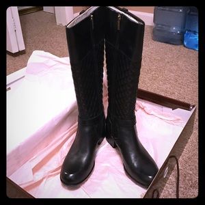 Bandolino Quilted Knee High Boots