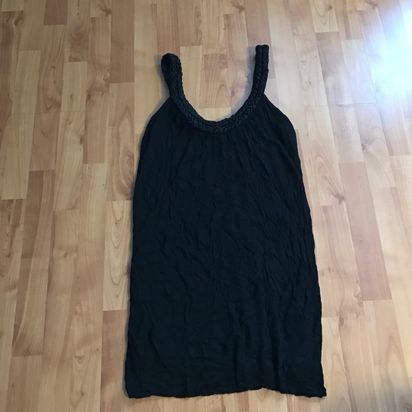 Matty M Braided Black Dress