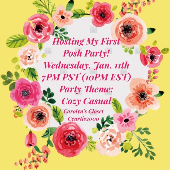 Hosting My 1st Posh Party! Theme: Cozy Casual!