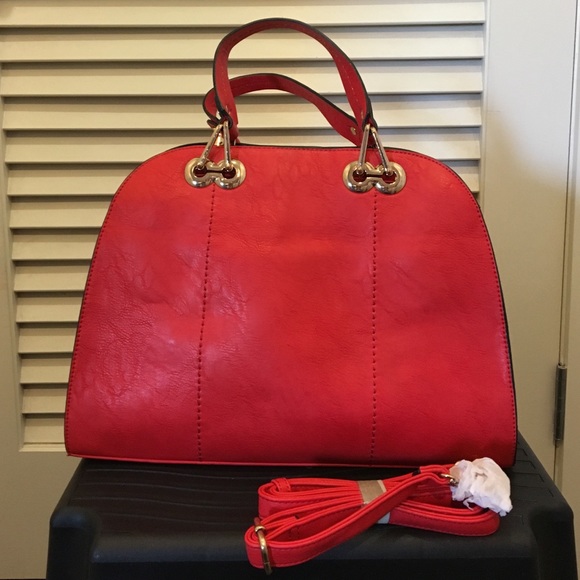 Red Woman Handbag