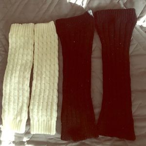 2 leg warmers (buy two items get these free)