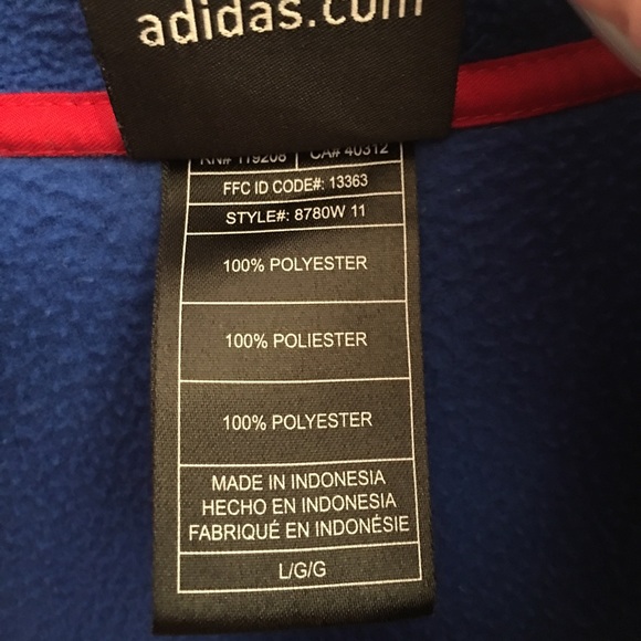 Adidas KU zipup jacket - Picture 2 of 4