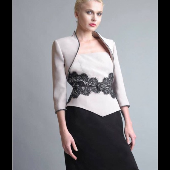 Jennie Leigh black/pink suit Misses 12