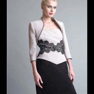 Jennie Leigh black/pink suit Misses 12