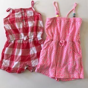 2 rompers